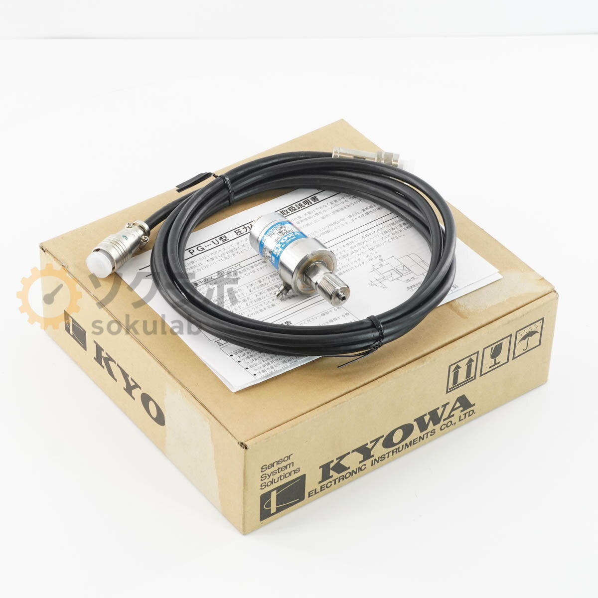 乐天商城 - 【中古】[DW]8日保証 次期校正2026年3月 KYOWA PG-10KU PG-U TRANSDUCER 圧力変換器 圧力センサー 1MPa 取扱説明書 [08136-0107]