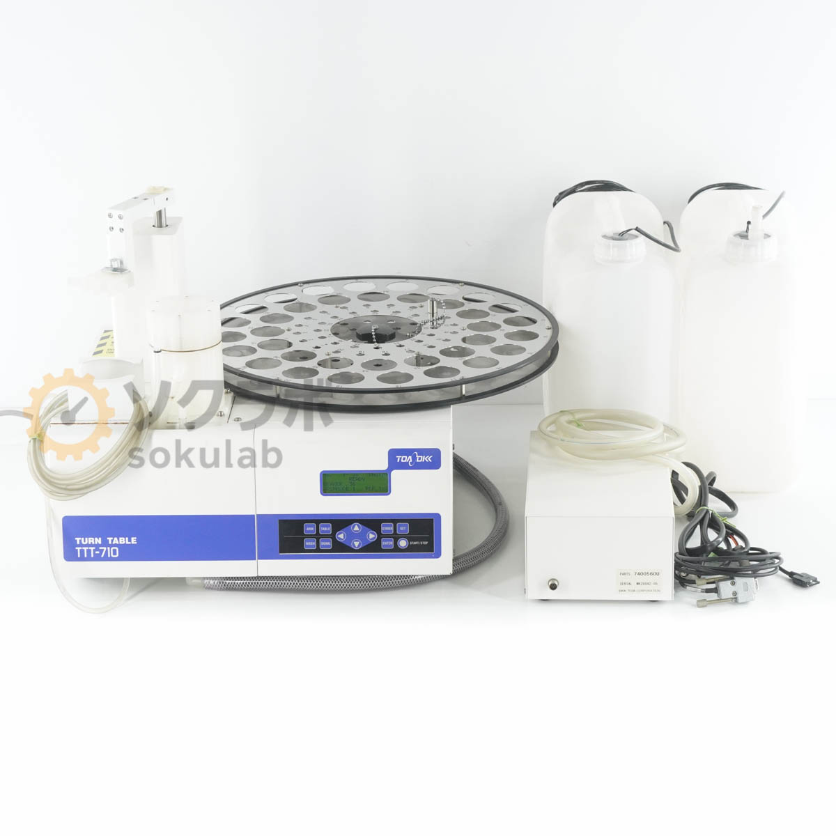 Rakuten - 【中古】[DW]8日保証 TOA DKK TTT-710 TURN TABLE ターンテーブル ラボ用分析機器 pH 水質計 電気伝導率 自動滴定装置 7400560U 電...[07619-0039]