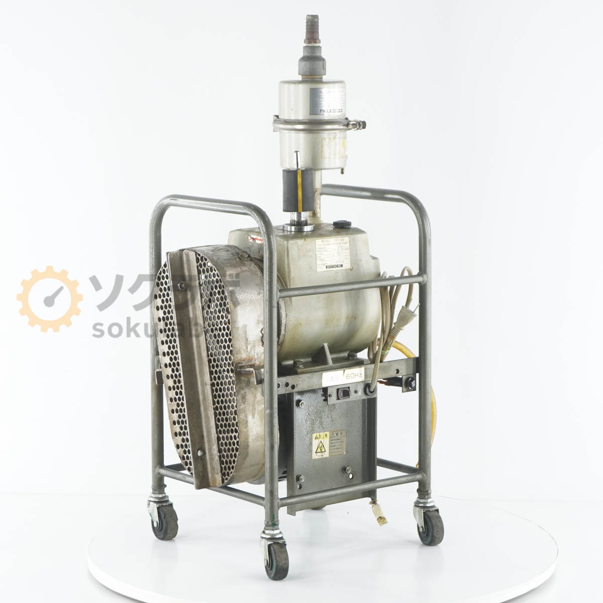 Rakuten - 【中古】[JB]保証なし SATO VAC TST-150 PHIL 真空ポンプ OIL ROTARY VACUUM PUMP 60Hz [07977-0009]