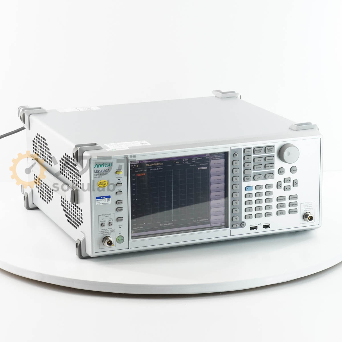 乐天商城 - 【中古】[DW]8日保証 02/2025CAL Anritsu MS2830A Signal Analyzer シグナルアナライザー OPT 002 020 022 041 M2 C1 9kHz-6GHz [08149-0024]