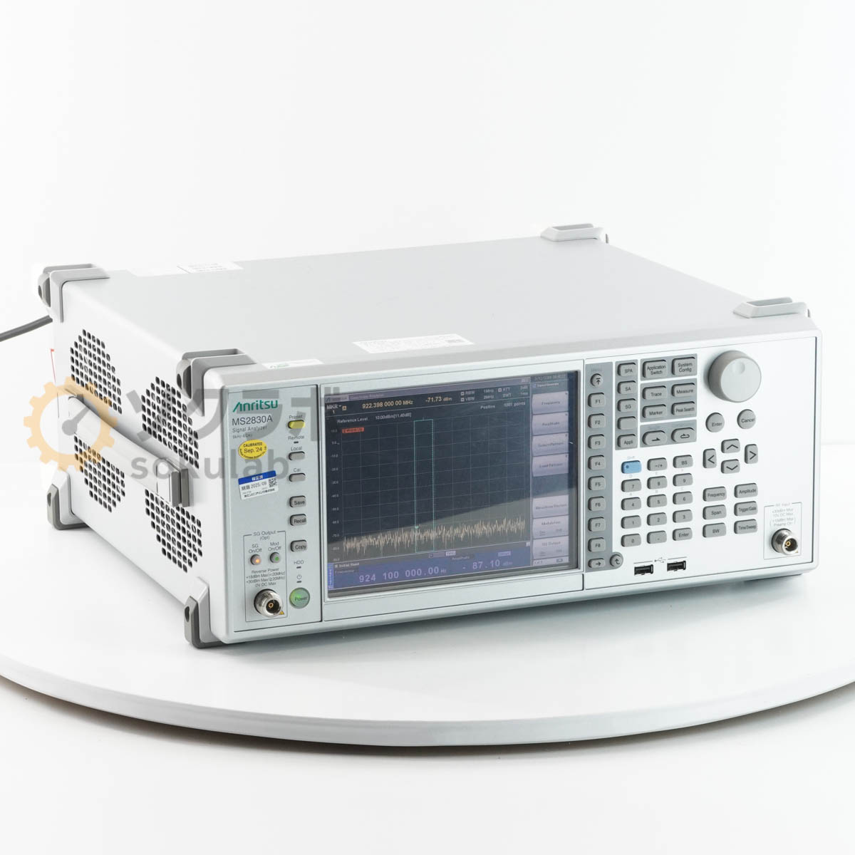 乐天商城 - 【中古】[DW]8日保証 09/2024CAL Anritsu MS2830A Signal Analyzer シグナルアナライザー OPT 002 020 022 041 M2 C1 9kHz-6GHz [08149-0030]