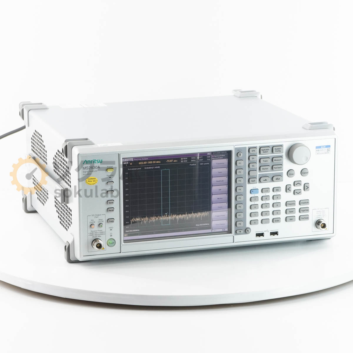 Rakuten - 【中古】[DW]8日保証 11/2024CAL Anritsu MS2830A Signal Analyzer シグナルアナライザー OPT 002 020 022 041 M2 C1 9kHz-6GHz [08149-0031]