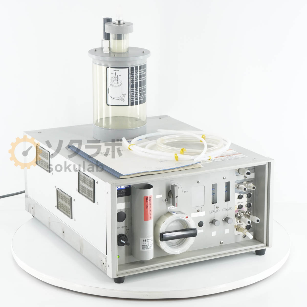 乐天商城 - 【中古】[DW]8日保証 HORIBA VS-3000 VS-3001 MULTI GAS SAMPLING UNIT マルチガス サンプリングユニット マルチガス分析計 電源コ...[08160-0018]