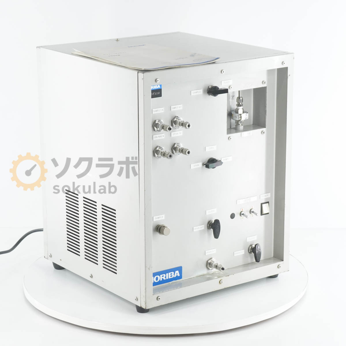 Rakuten - 【中古】[DW]8日保証 HORIBA SAMPLING UNIT サンプリングユニット 電源コード 取扱説明書 [08160-0019]