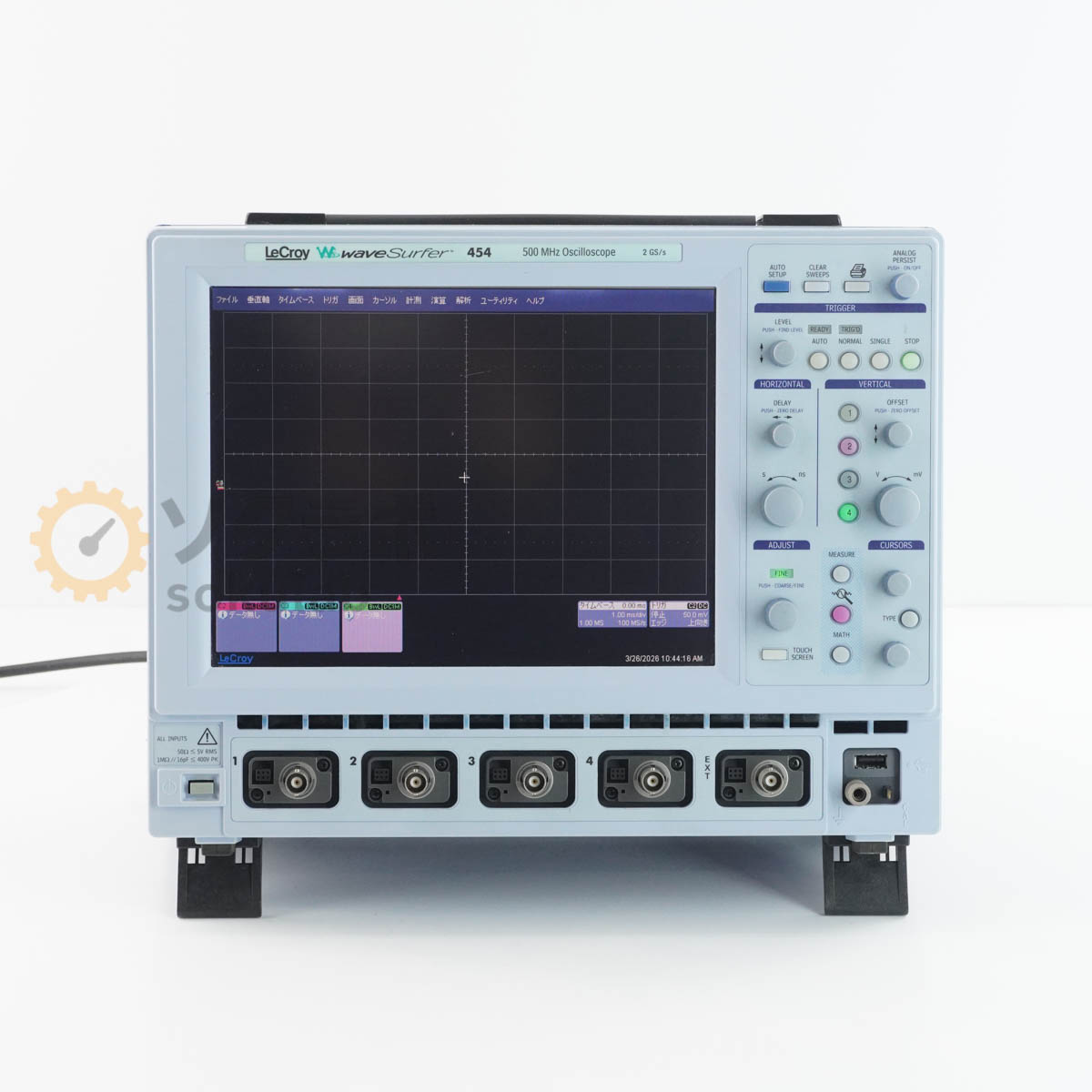 【中古】[DW]8日保証 LECROY waveSurfer 454 Oscilloscope オシロスコープ 500MHz 2GS/s [08157-0010]