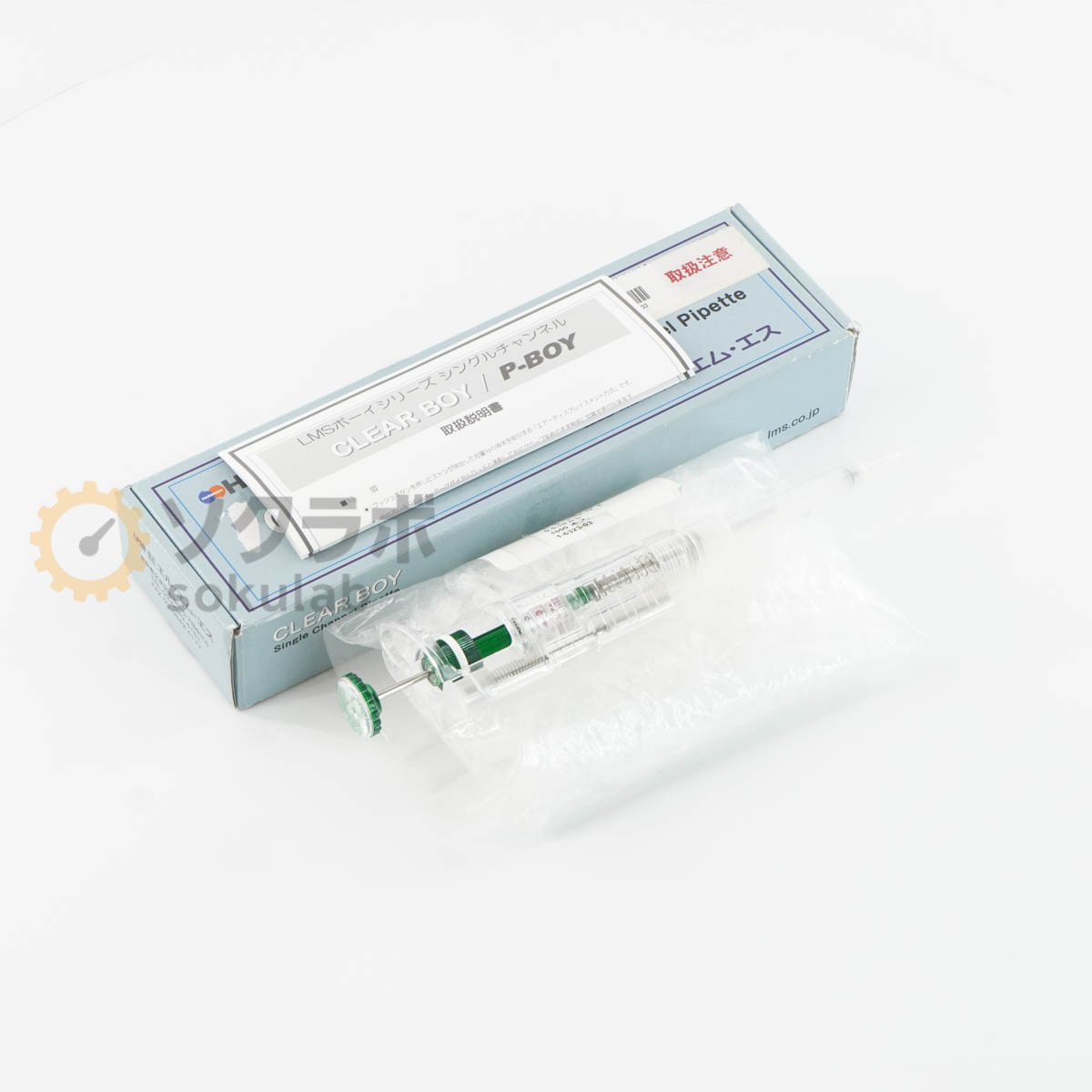 【中古】[DW]8日保証 LMS P-BOY HARMONY CLEAR BOY Single Channel Pipette ピペッ...