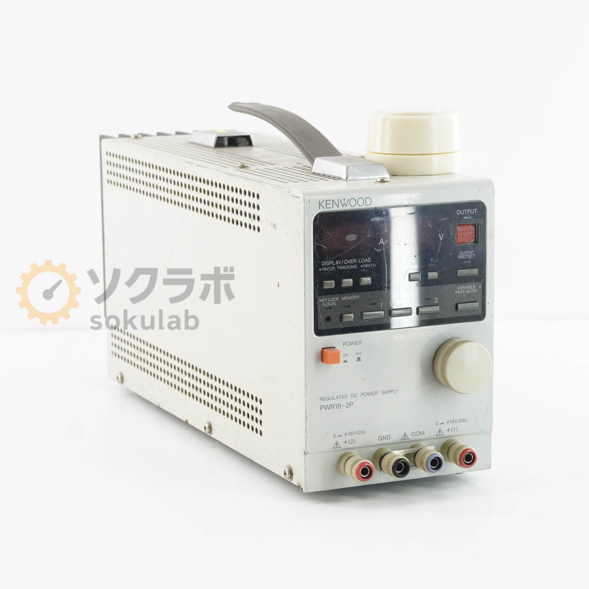 【中古】 JB 保証なし KENWOOD PWR18-2P PWR-P REGULATED DC POWER SUPPLY 多出力直流安定化電源 DC電源 直流電源 08218-0043
