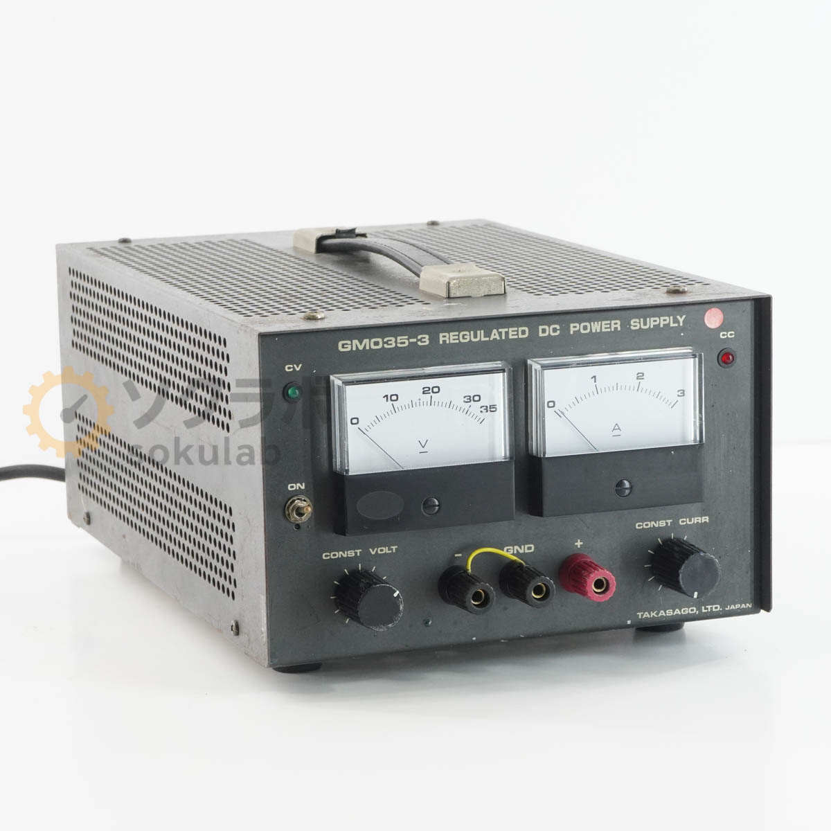 Rakuten - 【中古】[JB]保証なし TAKASAGO GMO35-3 REGULATED DC POWER SUPPLY 直流安定化電源 DC電源 直流電源 [08218-0046]