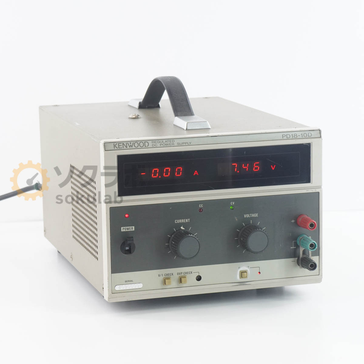 【中古】 JB 保証なし KENWOOD PD18-10D REGULATED DC POWER SUPPLY 直流安定化電源 DC電源 直流電源 07237-0190