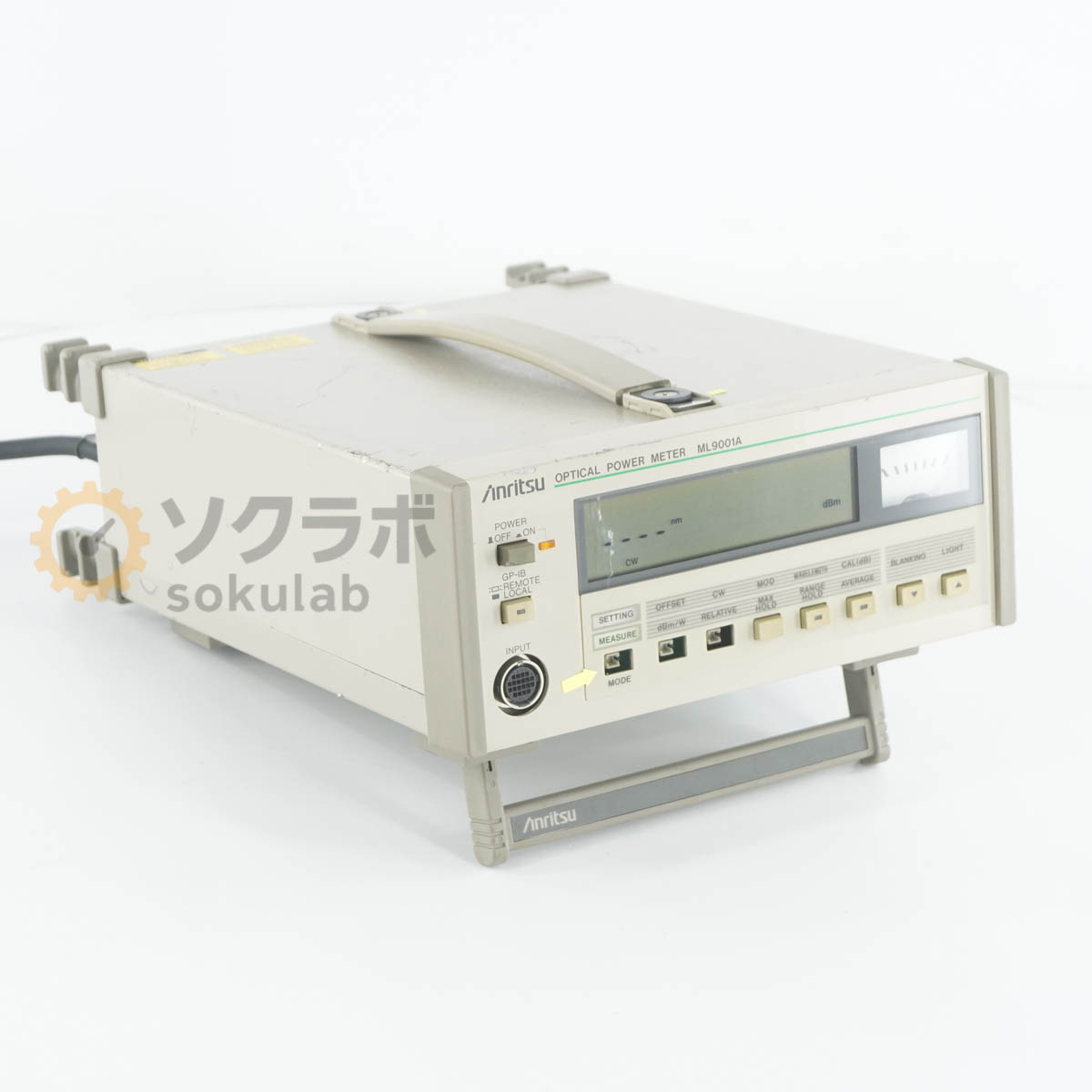 Rakuten - 【中古】[JB]保証なし Anritsu ML9001A OPTICAL POWER METER 光パワーメーター オプティカルパワーメーター [08273-0073]
