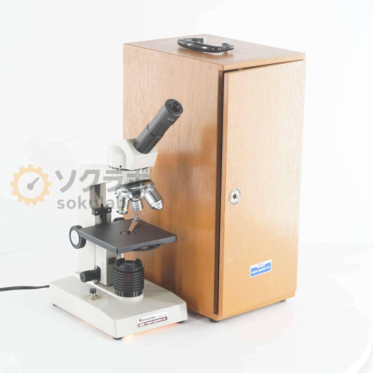 Microscopes - 【中古】[DW]8日保証 KENIS LB Microscope 顕微鏡 WF10× 4 0.10 10 0.25 40 0.65 [08123-0006]