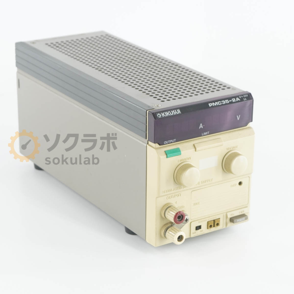 乐天商城 - 【中古】[JB]保証なし KIKUSUI PMC35-2A PMC-A REGULATED DC POWER SUPPLY 直流安定化電源 DC電源 直流電源 0~35V 2A [08180-0025]
