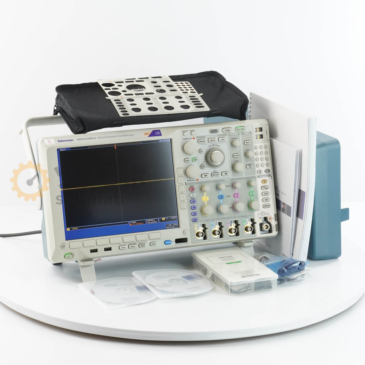 【中古】[DW]8日保証 09/2024CAL Tektronix MDO4104B-6 MDO4000B Mixed Domain Oscilloscope ミックスド・ドメイン・オシロスコープ...[08183-0156]
