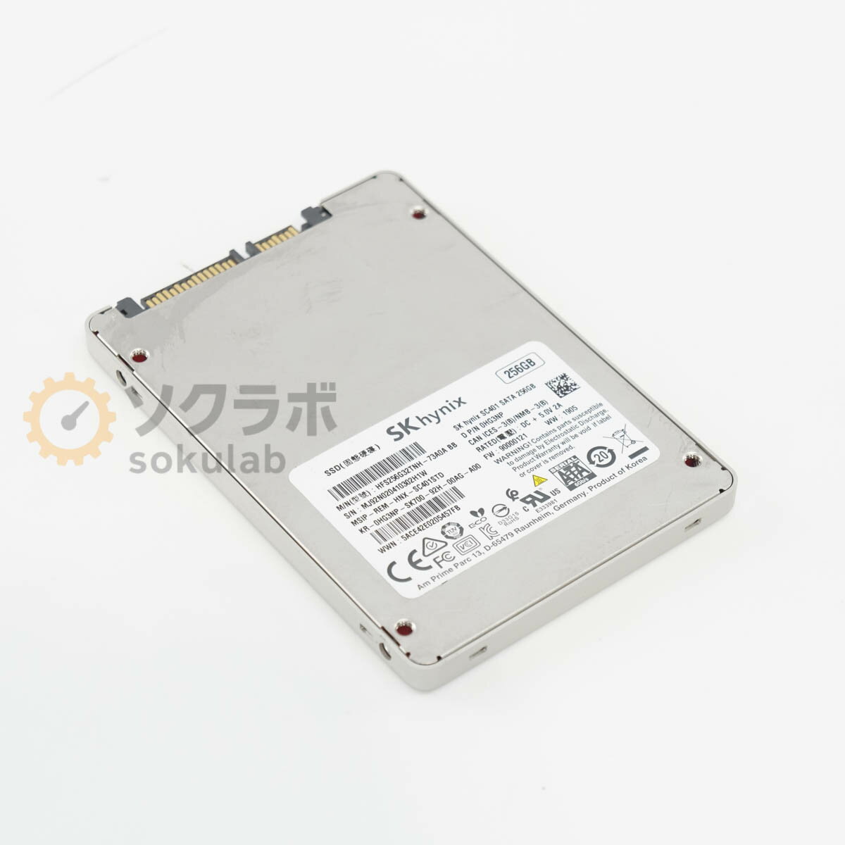型番補足:HFS256G32TNH-73A0A BB【保証あり】使用されていたものを入荷いたしました。あくまでも中古品としてご理解の上でご購入お願いいたします。詳細は写真にてご確認ください。【当商品について】商品内容詳細は写真からご確認をお願いいたします。【外観・動作・補足コメント】やや傷や汚れがあります。使用時間は22862時間です。【サイズ】高さ1.00cm×幅8.00cm×奥行10.00cm　重さ約1.00kg【サイズ補足】