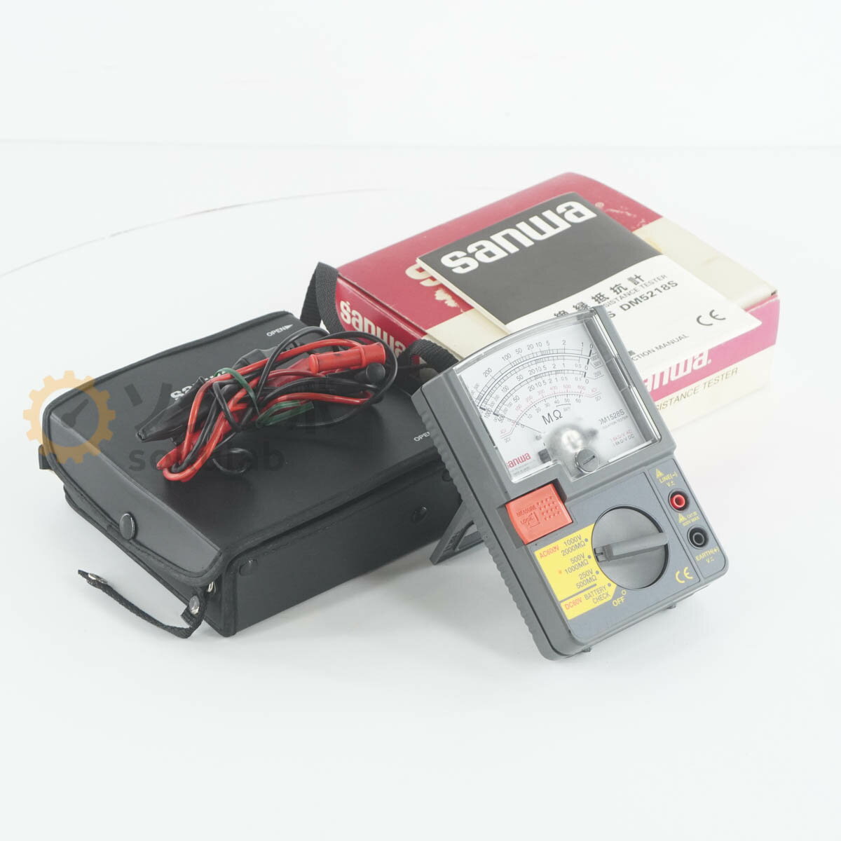 乐天商城 - 【中古】[JB]保証なし sanwa DM1528S INSULATION RESISTANCE TESTER 絶縁抵抗計 取扱説明書 [08289-0003]