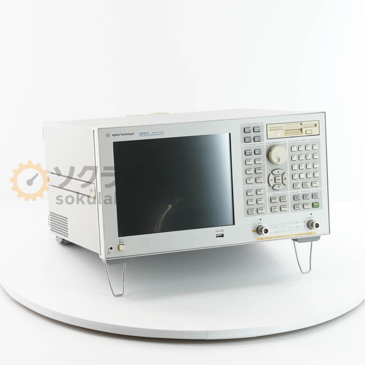 Rakuten - 【中古】[JB]保証なし Agilent E5062A ATO-25397 ENA Series Network Analyzer ネットワークアナライザー OPT 015 275 300kHz-3GHz [08298-0009]