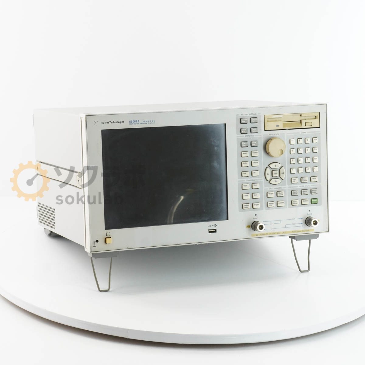 Rakuten - 【中古】[JB]保証なし Agilent E5062A ATO-25397 ENA Series Network Analyzer ネットワークアナライザー OPT 015 275 300kHz-3GHz [08298-0010]