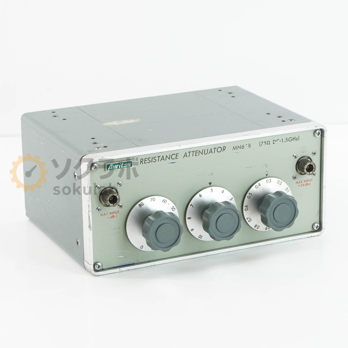 Rakuten - 【中古】[DW]8日保証 Anritsu MN61B RESISTANCE ATTENUATOR アッテネーター 抵抗減衰器 75Ω DC-1.5GHz [08298-0039]