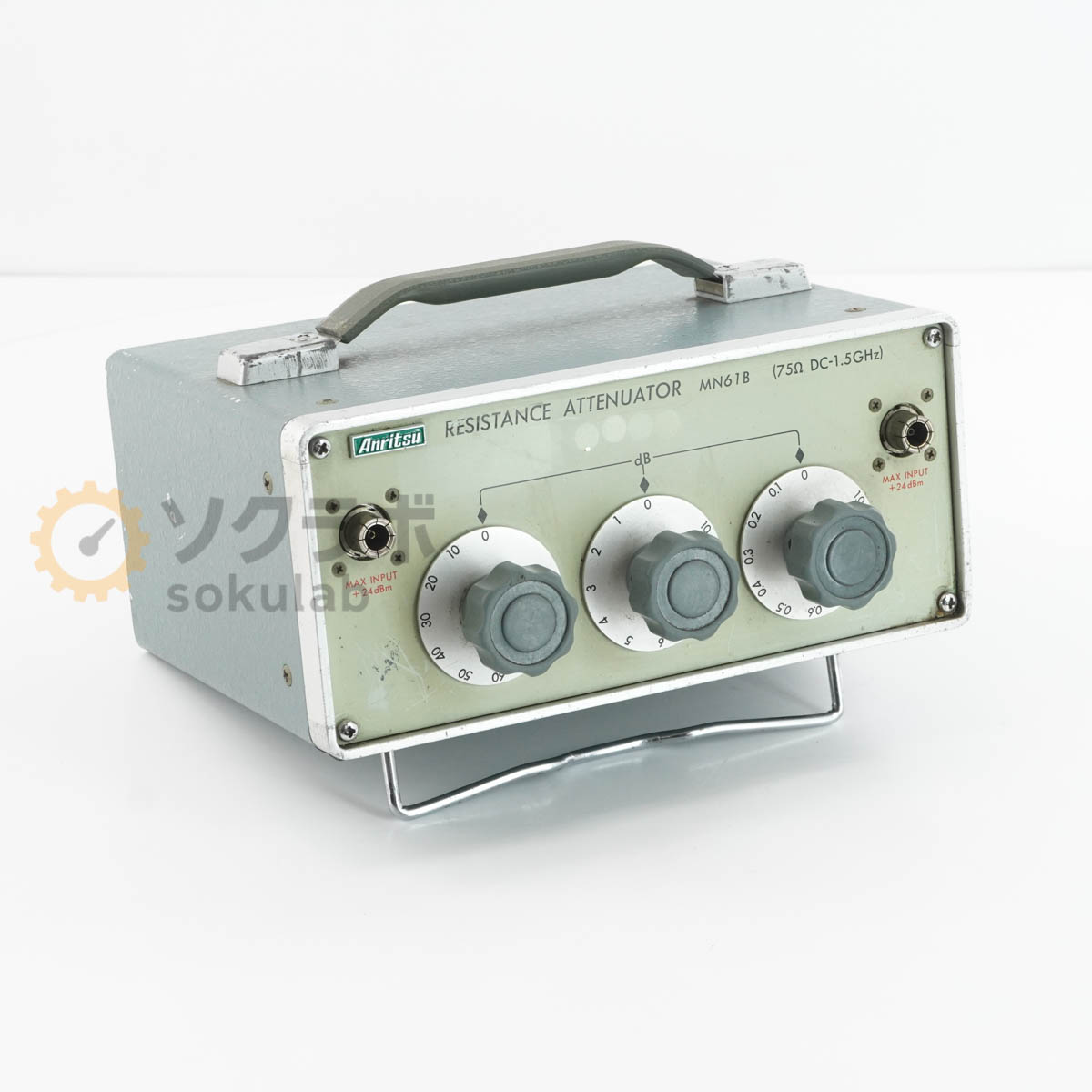 Rakuten - 【中古】[DW]8日保証 Anritsu MN61B RESISTANCE ATTENUATOR アッテネーター 抵抗減衰器 75Ω DC-1.5GHz [08298-0077]