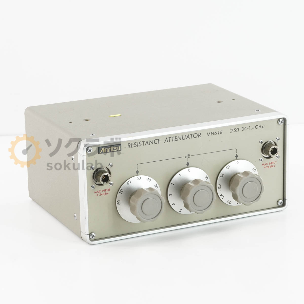 Rakuten - 【中古】[JB]保証なし Anritsu MN61B RESISTANCE ATTENUATOR アッテネーター 抵抗減衰器 75Ω DC-1.5GHz [08298-0085]