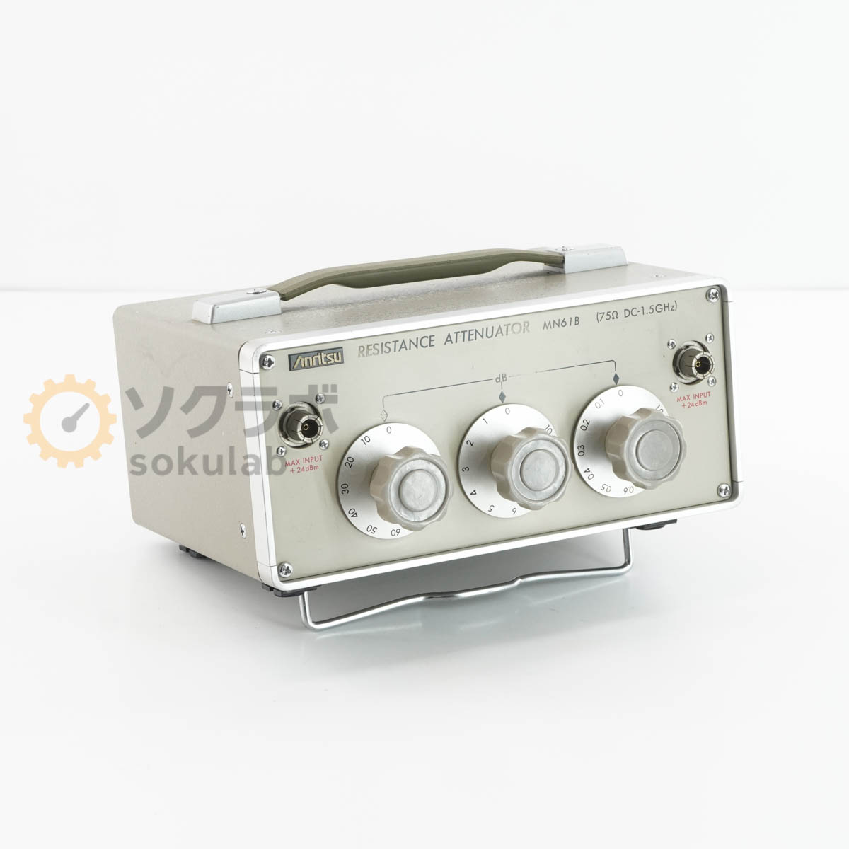 乐天商城 - 【中古】[DW]8日保証 Anritsu MN61B RESISTANCE ATTENUATOR アッテネーター 抵抗減衰器 75Ω DC-1.5GHz [08298-0092]