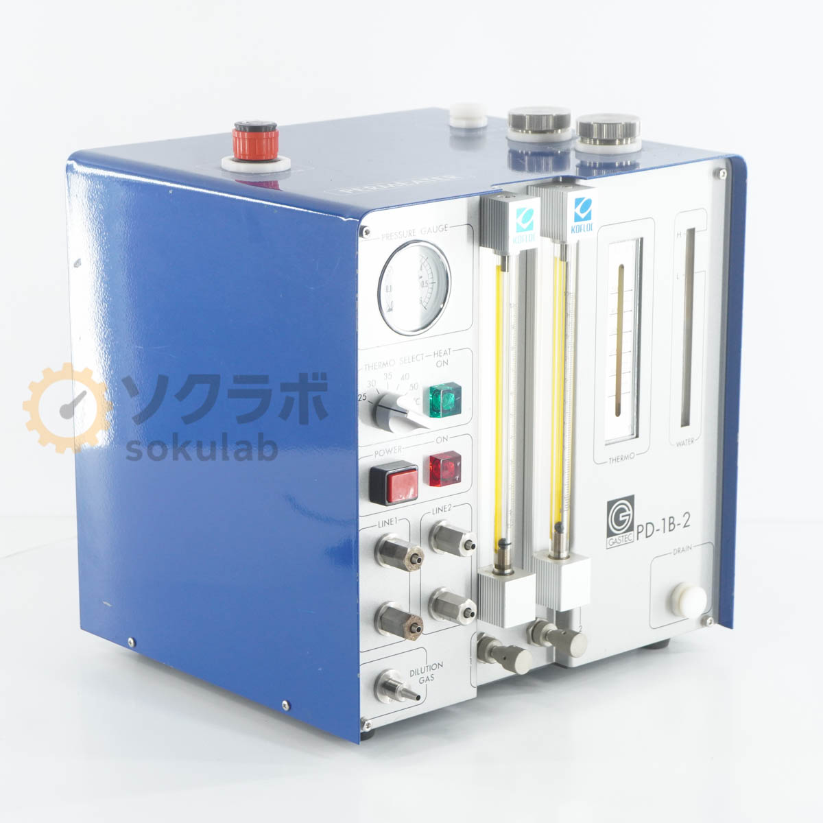 Rakuten - 【中古】[JB]保証なし GASTEC PD-1B-2 PERMEACAL PERMEATER パーミエーター 校正用ガス調整装置 [07902-0021]