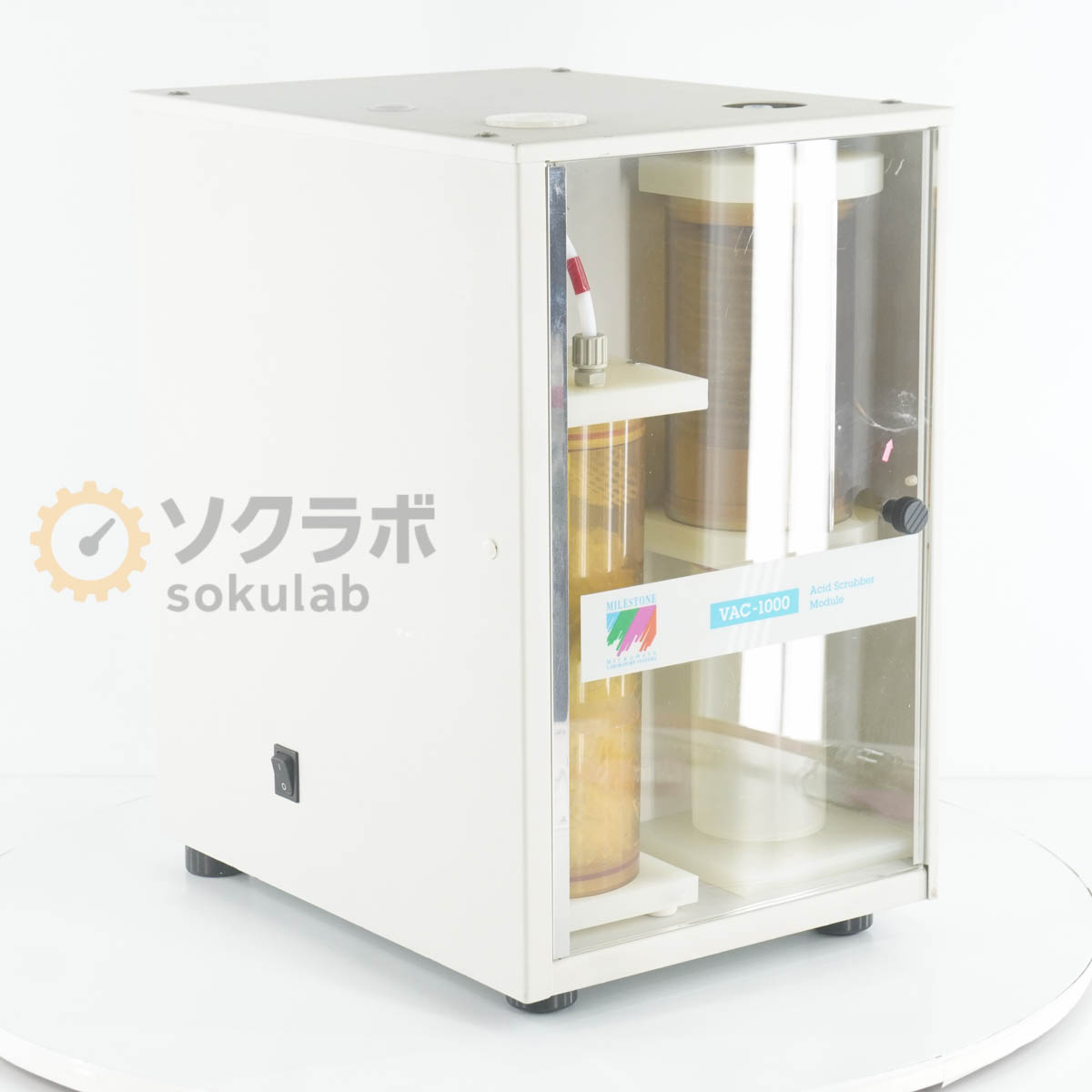 【中古】[DW]8日保証 MILESTONE VAC-1000 MLS Acid Scrubber Module アシッドスクラバー 酸性ガス ガス洗浄モジュール [07902-0036]