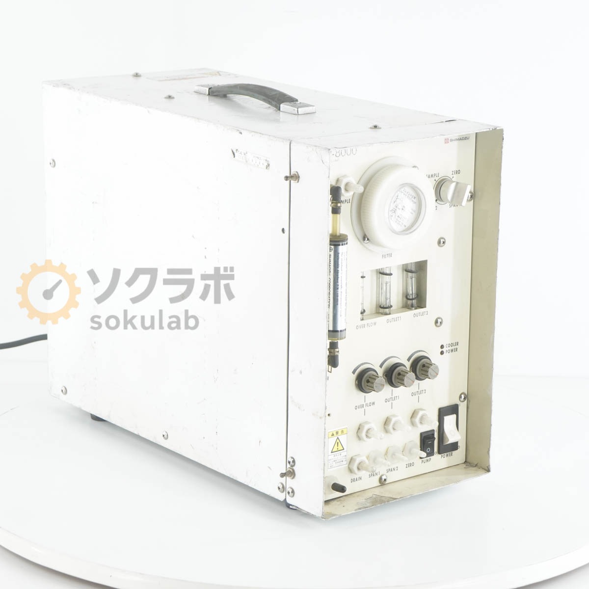 Rakuten - 【中古】[DW]8日保証 SHIMADZU CFP-8000 GAS SAMPLING UNIT 燃焼排ガス用前処理装置 ガスサンプリングユニット [07902-0062]