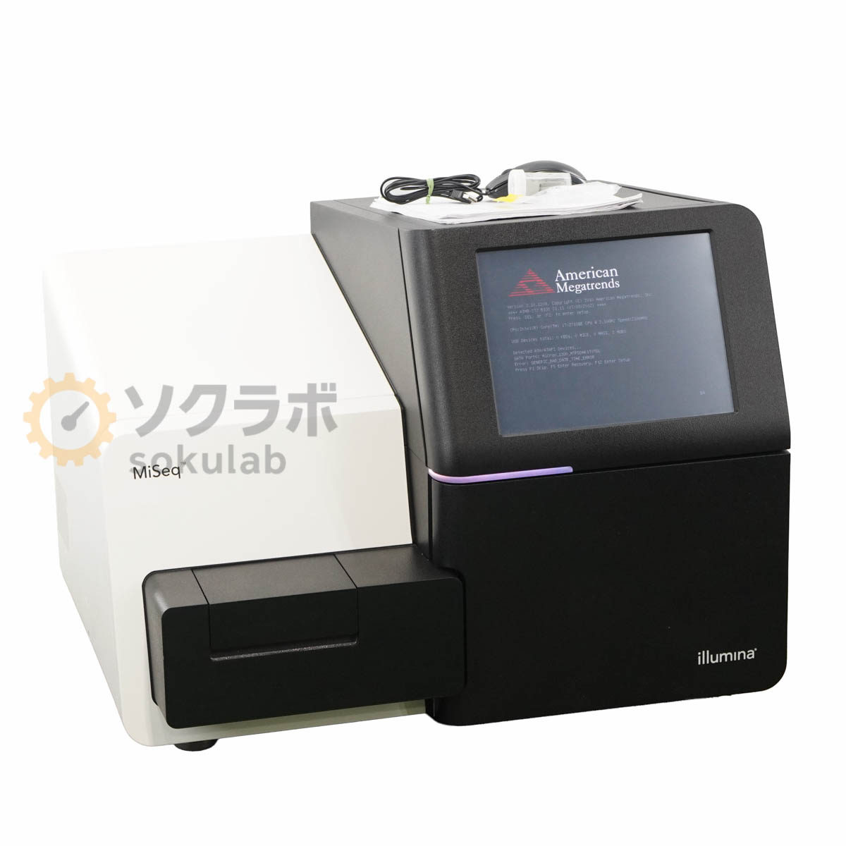 乐天商城 - 【中古】[DW]8日保証 illumina SY-410-1003 MSQ-M03989 MiSeq System DNA Sequencer 次世代シーケンサー MiSeqシステム 電源コード ...[07959-0001]