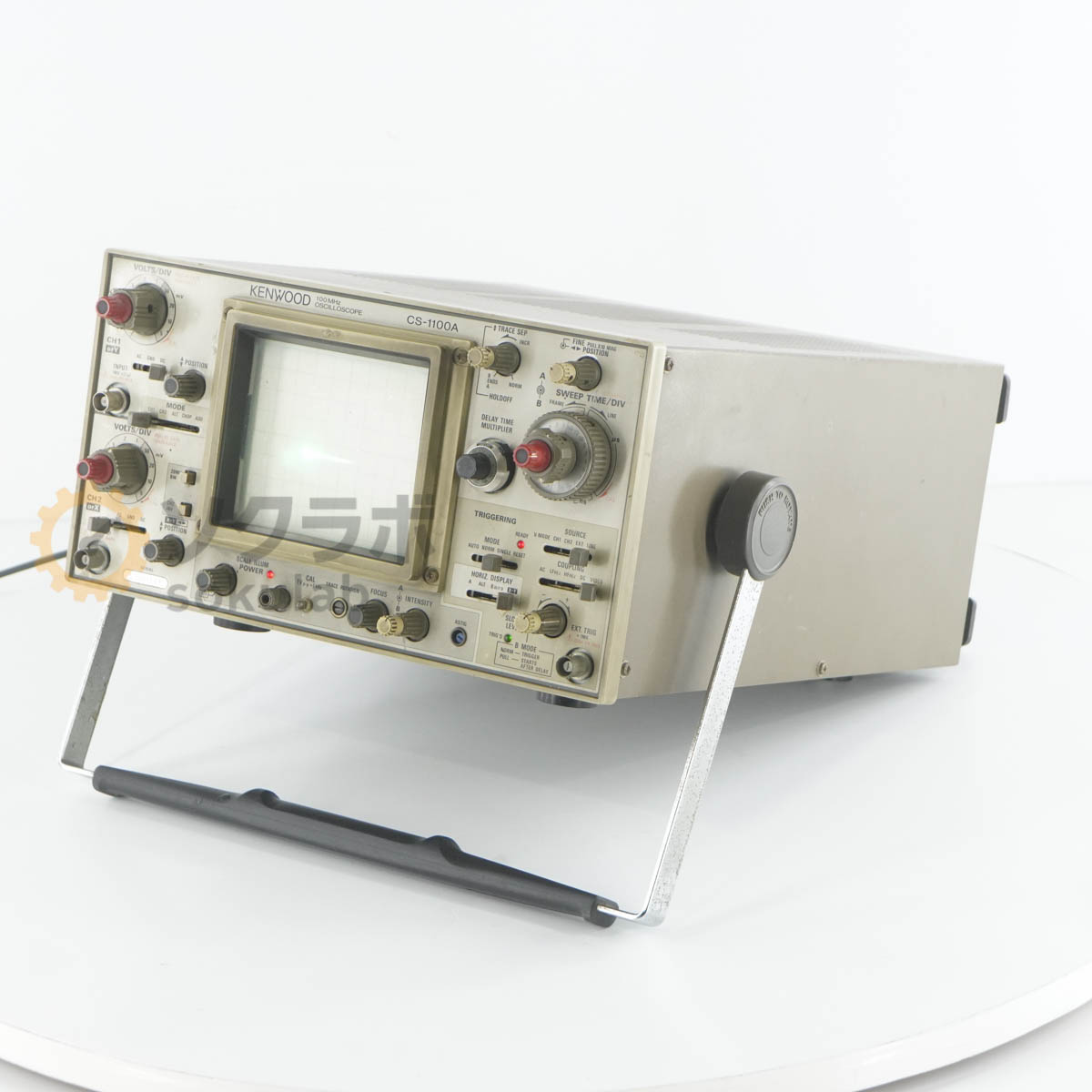 【中古】[JB]保証なし KENWOOD CS-1100A OSCILLOSCOPE オシロスコープ 100MHz 電源...