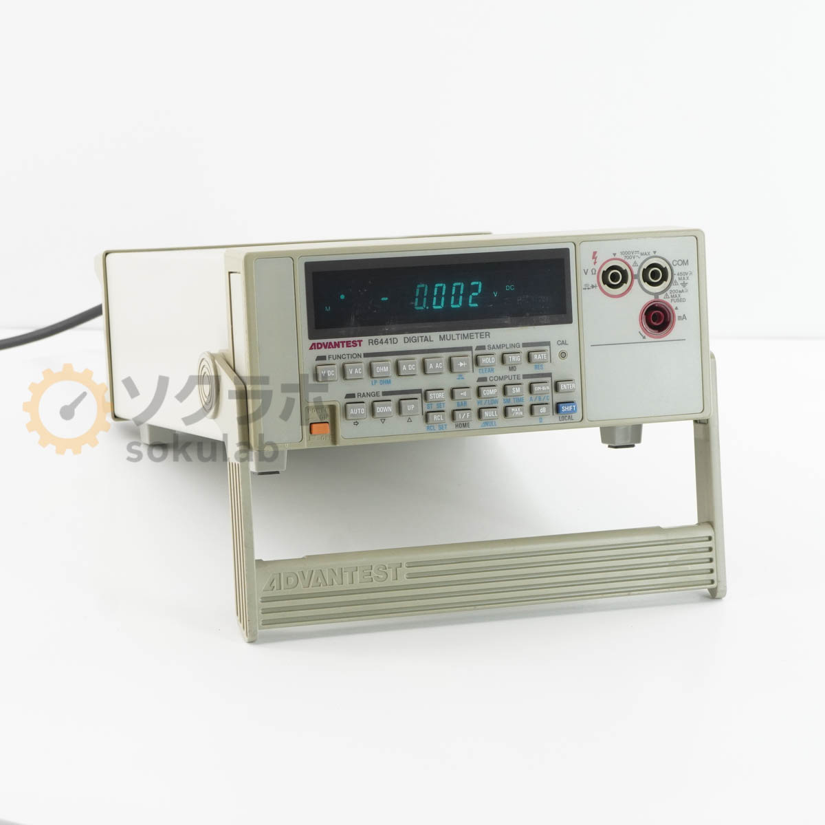 8日保証 ADVANTEST R6441D DMM DIGITAL MULTIMETER デジタルマルチメーター 