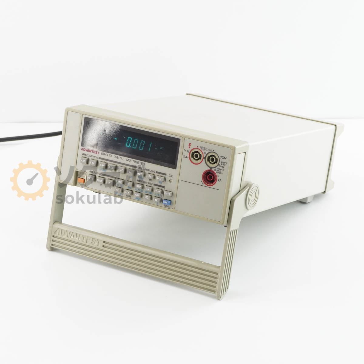 【中古】[DW]8日保証 ADVANTEST R6441D DMM DIGITAL MULTIMETER デジタルマルチメ...