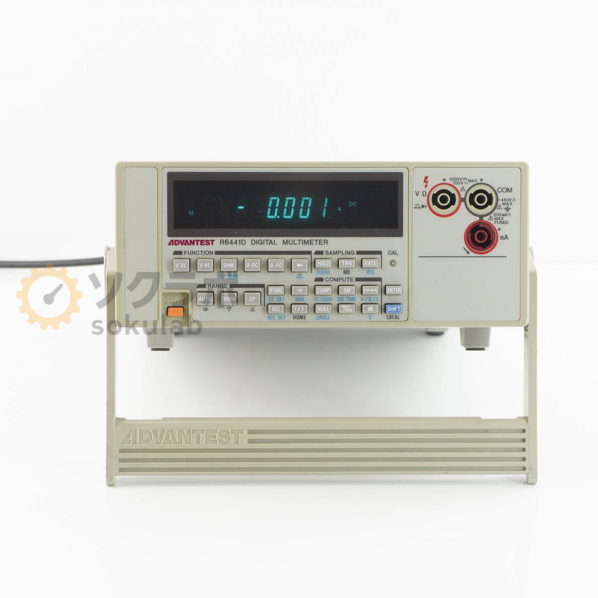 【中古】[DW]8日保証 ADVANTEST R6441D DMM DIGITAL MULTIMETER デジタルマルチメ...