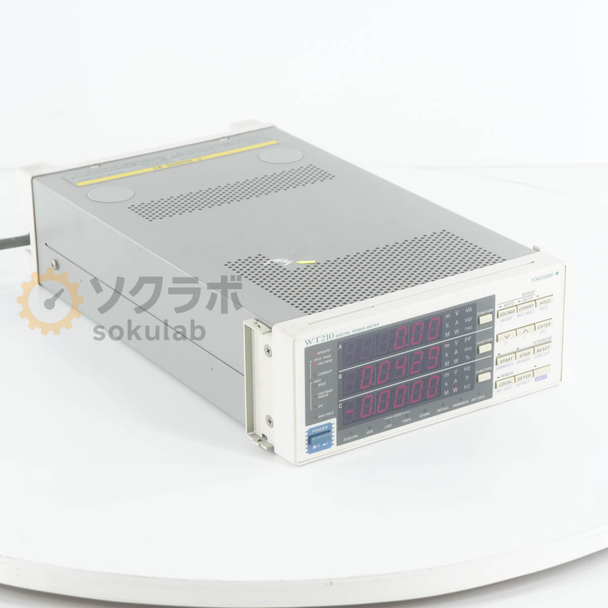 乐天商城 - 【中古】[DW]8日保証 YOKOGAWA WT210 760401-M/7C DIGITAL POWER METER 横河 デジタルパワーメーター [07896-0009]