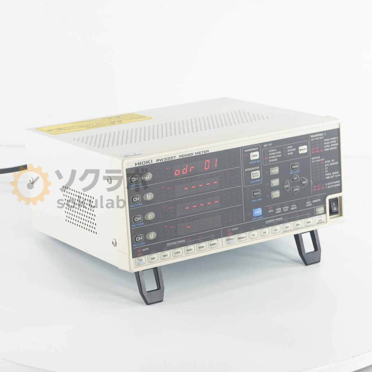 Rakuten - 【中古】[DW]8日保証 HIOKI PW3337-03 PW3337 POWER METER 日置 パワーメーター [07896-0065]