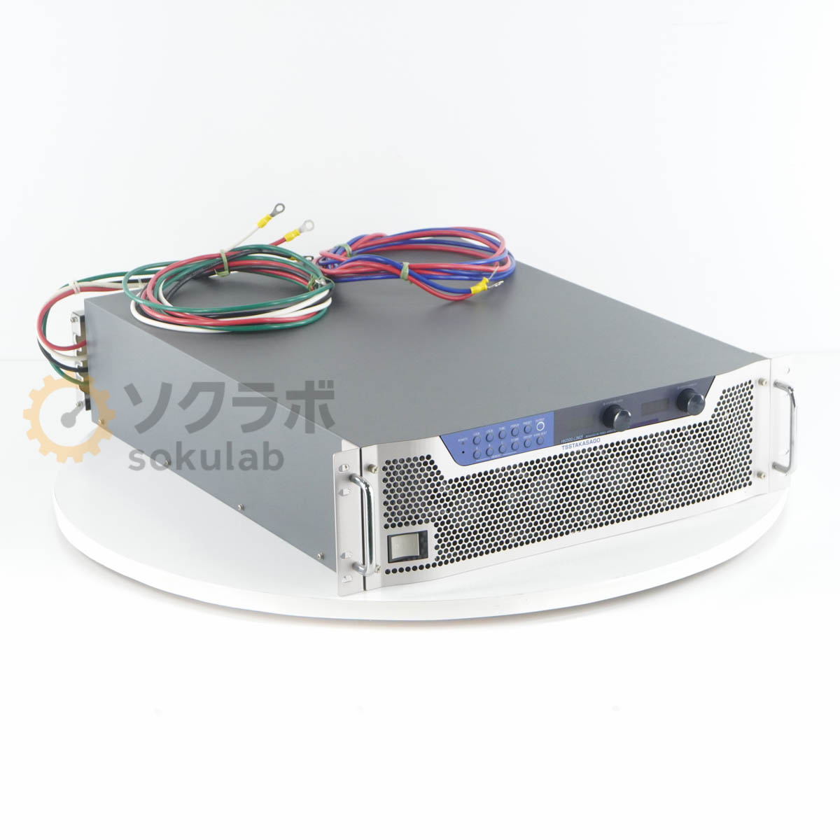 Rakuten - 【中古】[JB]保証なし TAKASAGO HX0500-12M2F 0-500V/0-12A 6kW 三相200V REGULATED DC POWER SUPPLY 高砂 直流安定化電源 DC電源 直流電源 [07896-0083]