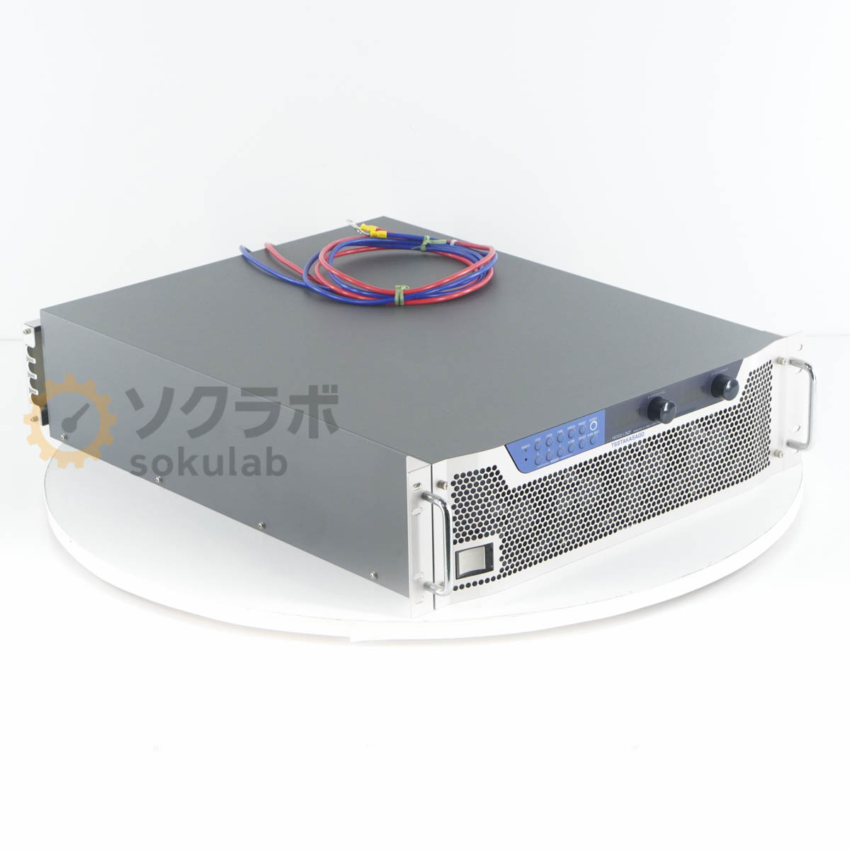 シリーズ・商品・ブランド名：TSS 仕様：0-500V/0-12A 6kW V：三相200V【保証あり】開発機関や研究所等から動作品として入荷いたしました。 当店では校正は行なっておりませんので、校正期限内レベルの精度・確度を保証するものではございません。 あくまでも中古品としてご理解の上、ご購入ください。 詳細は写真にてご確認ください。【当商品について】0-500V/0-12A 6kW【外観・動作・補足コメント】やや傷や汚れがあります。【サイズ】高さ16.00cm×幅50.00cm×奥行69.00cm　重さ約23.00kg【サイズ補足】