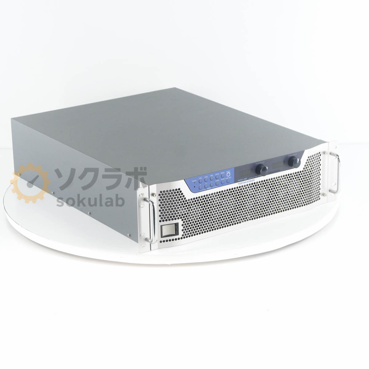 Rakuten - 【中古】[DW]8日保証 TAKASAGO HX0500-12M2F 0-500V/0-12A 6kW 三相200V REGULATED DC POWER SUPPLY 高砂 直流安定化電源 DC電源 直流電源 [07896-0097]