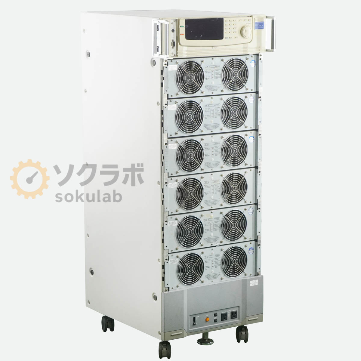 乐天商城 - 【中古】[DW]8日保証 KIKUSUI PCR6000LA AC1-150V/AC2-300V MAX6kVA 単相200V AC POWER SUPPLY 菊水 交流安定化電源 AC電源 交流電源 [07896-0162]