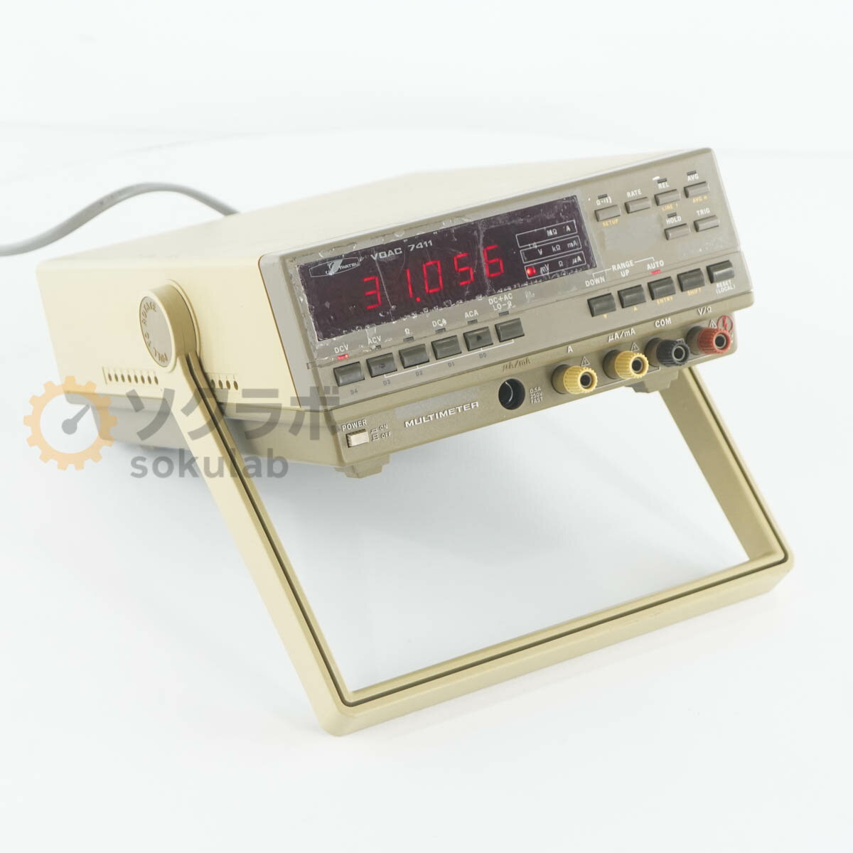 乐天商城 - 【中古】[DW]8日保証 IWATSU VOAC 7411 DMM DIGITAL MULTIMETER 岩崎通信機 岩通 デジタルマルチメーター マルチメーター [08080-0002]
