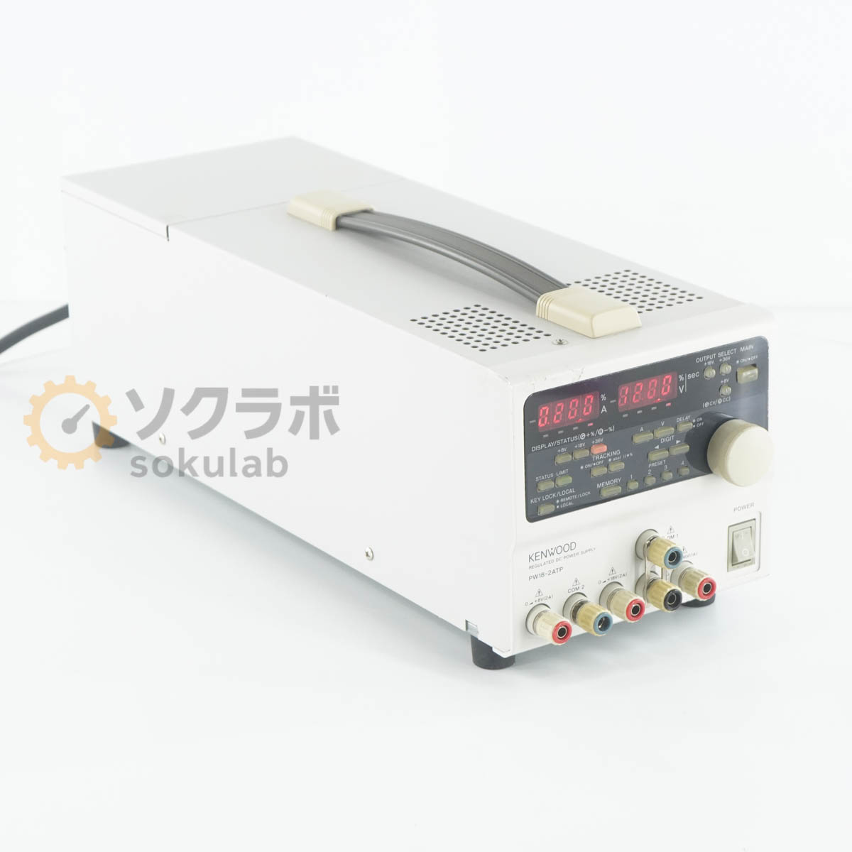 Rakuten - 【中古】[JB]保証なし KENWOOD PW18-2ATP PW-A REGULATED DC POWER SUPPLY ケンウッド 多出力直流安定化電源 DC電源 直流電源 [08148-0014]