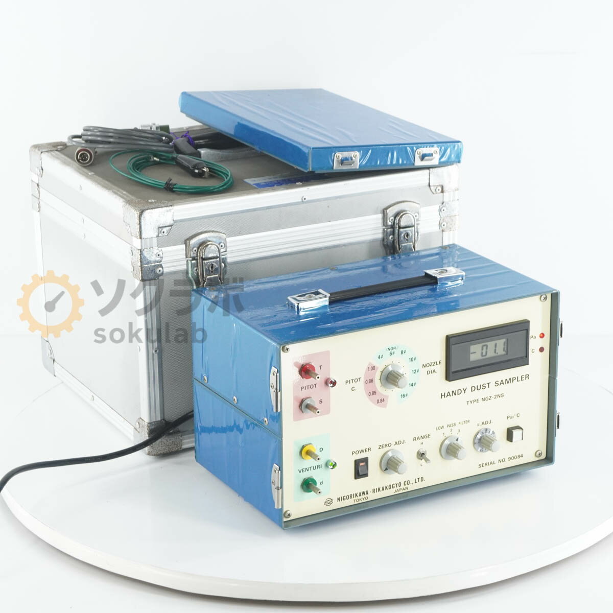 Rakuten - 【中古】[DW]8日保証 NIGORIKAWA RIKAKOGYO NGZ-2NS NGR HANDY DUST SAMPLER ハンディダストサンプラー 環境測定機 理化学機器 電源...[08416-0004]