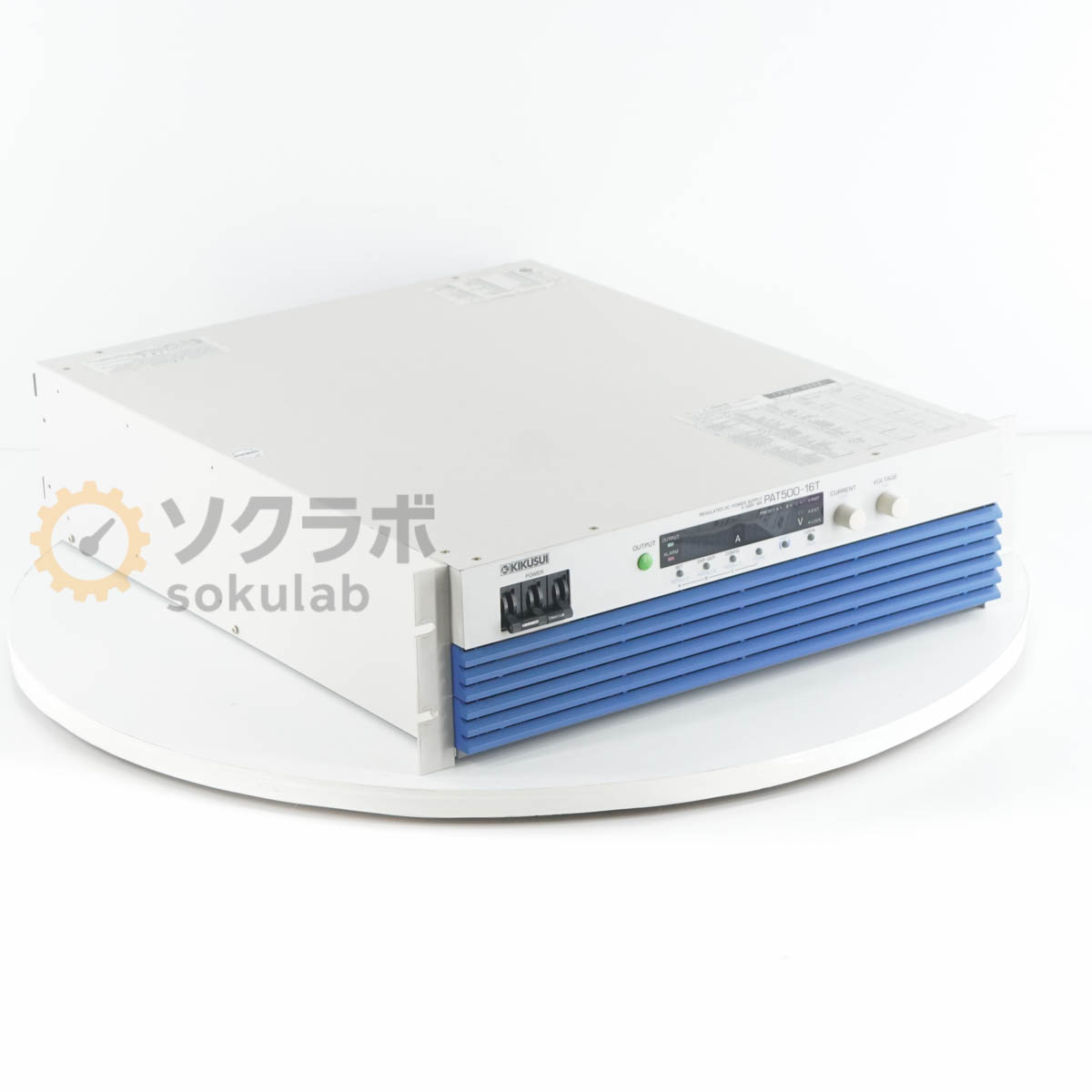 8日保証 KIKUSUI PAT500-16T 0-500V 16A 三相200 REGULATED DC POWER SUPPLY 菊水 直流安定化電源 高効率大容量スイッチング電源 DC電源 直流電源 
