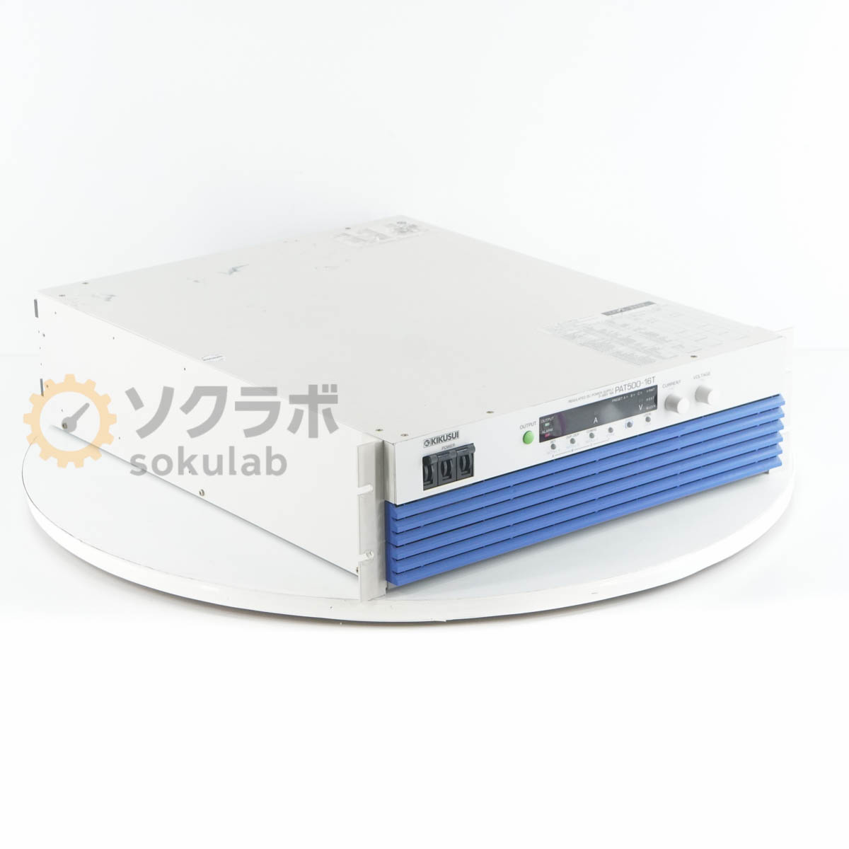 8日保証 KIKUSUI PAT500-16T 0-500V 16A 三相200 REGULATED DC POWER SUPPLY 菊水 直流安定化電源 高効率大容量スイッチング電源 DC電源 直流電源 