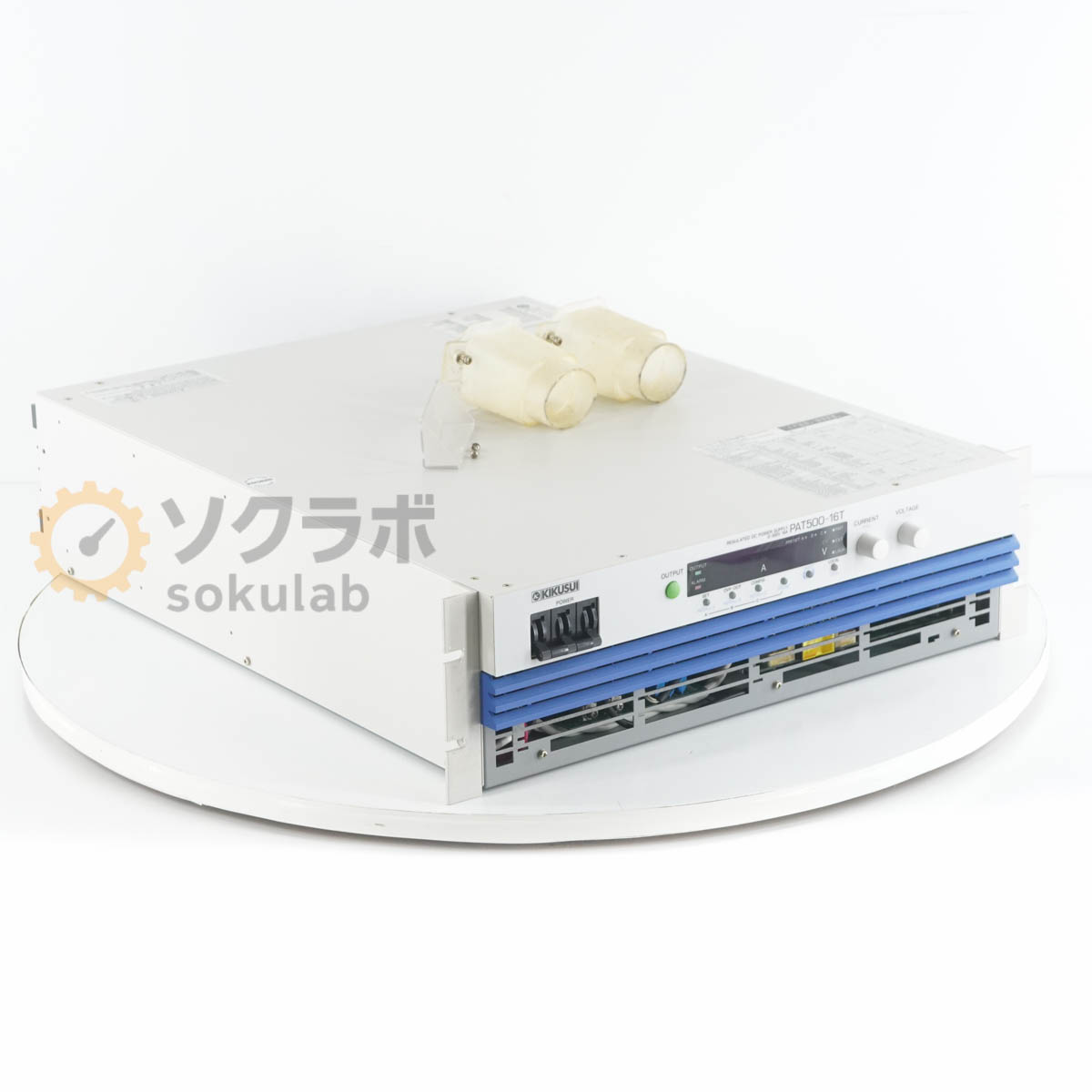 8日保証 KIKUSUI PAT500-16T 0-500V 16A 三相200 REGULATED DC POWER SUPPLY 菊水 直流安定化電源 高効率大容量スイッチング電源 DC電源 直流電源 
