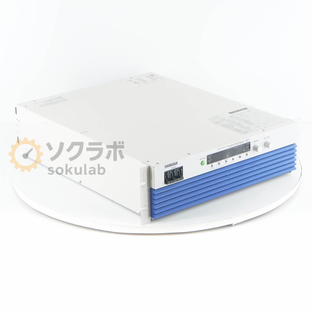 8日保証 KIKUSUI PAT500-16T 0-500V 16A 三相200 REGULATED DC POWER SUPPLY 菊水 直流安定化電源 高効率大容量スイッチング電源 DC電源 直流電源 
