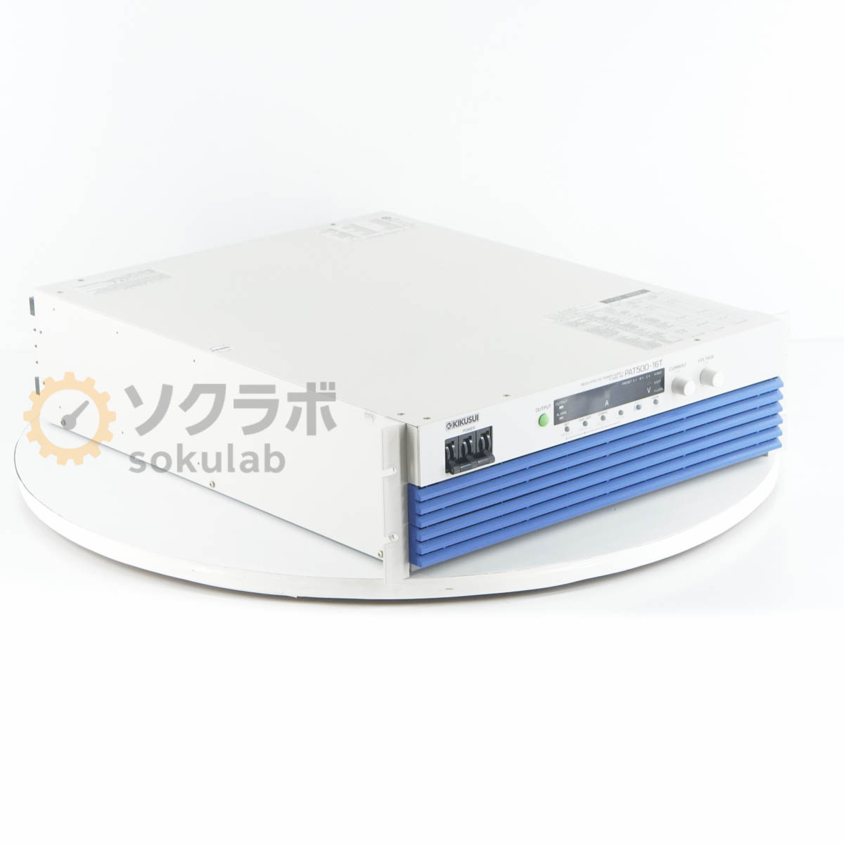 8日保証 KIKUSUI PAT500-16T 0-500V 16A 三相200 REGULATED DC POWER SUPPLY 菊水 直流安定化電源 高効率大容量スイッチング電源 DC電源 直流電源 