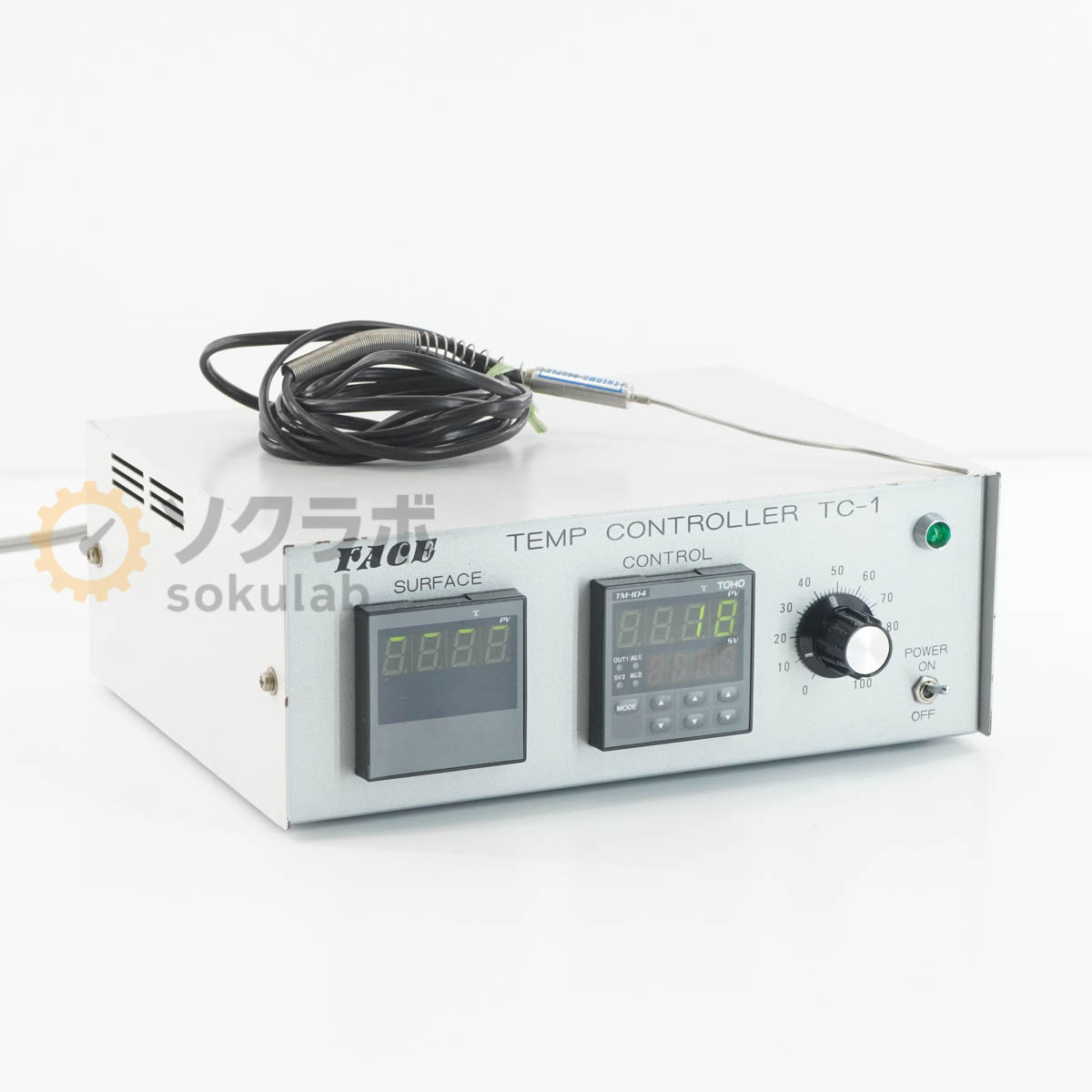 Rakuten - 【中古】[DW]8日保証 KYOWA INTERFACE SCIENCE TC-1 TEMP CONTROLLER 協和界面科学 温度コントローラー 温度調節器 [07902-0017]