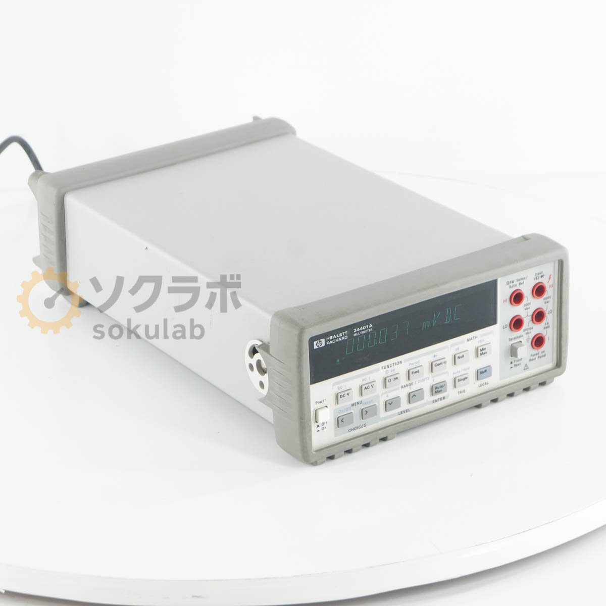 Rakuten - 【中古】[DW]8日保証 hp 34401A DMM DIGITAL MULTIMETER Agilent アジレント Keysight キーサイト デジタルマルチメーター 6 1/2桁 [08080-0006]
