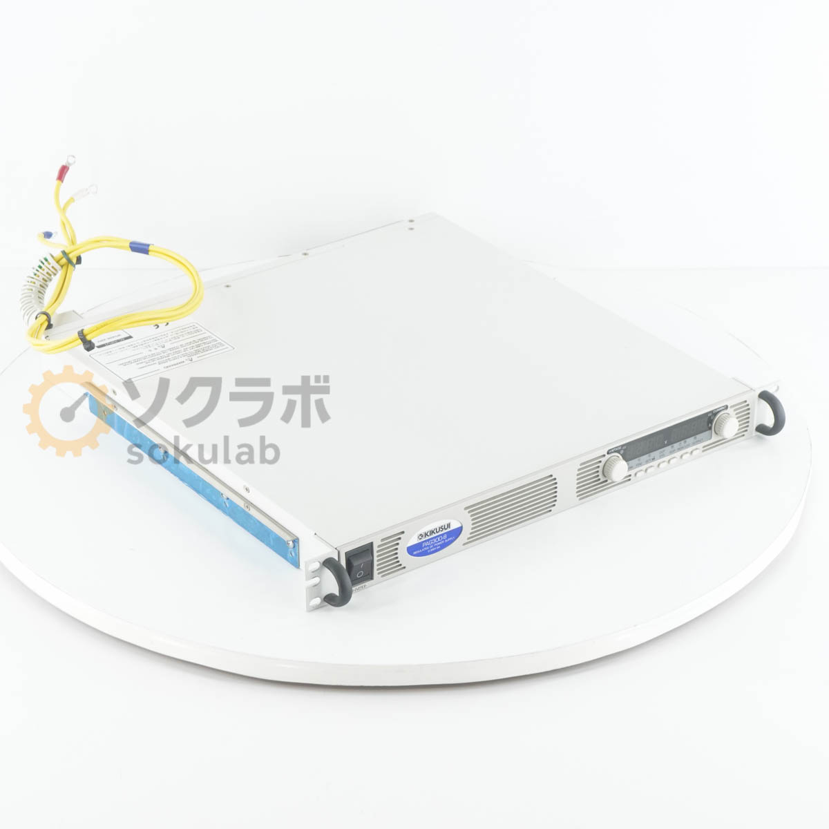 8日保証 KIKUSUI PAG300-8 3P200 0-300V 8A 200 REGULATED DC POWER SUPPLY 菊水 直流安定化電源 薄型可変スイッチング電源 DC電源 直流電源 
